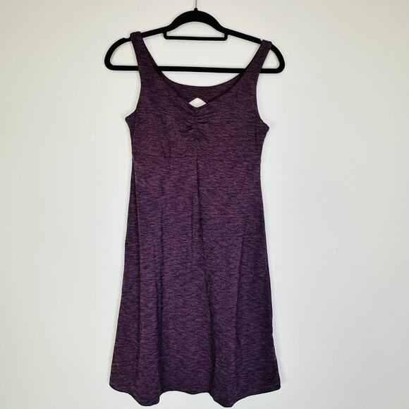 Kuhl 4204 Mova Aktiv Dress in Purple Heathered Space Dye size small - Picture 2 of 9